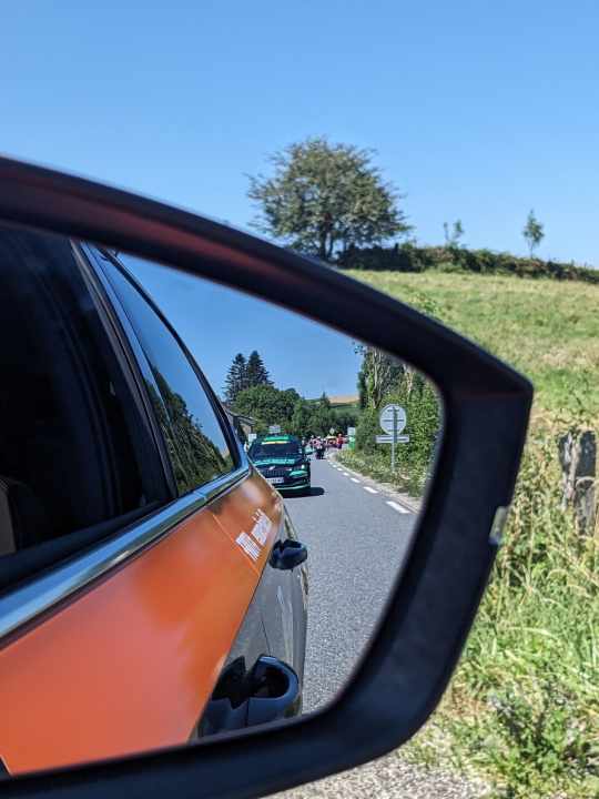 Die Spitzengruppe im Rückspiegel