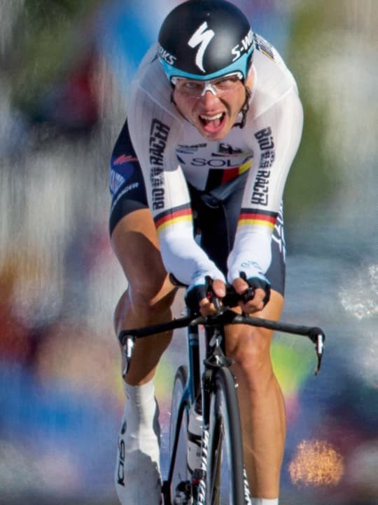 At the finish line: Tony Martin fulfilled his dream with the 2012 world time trial title. The public expected more and more from him.