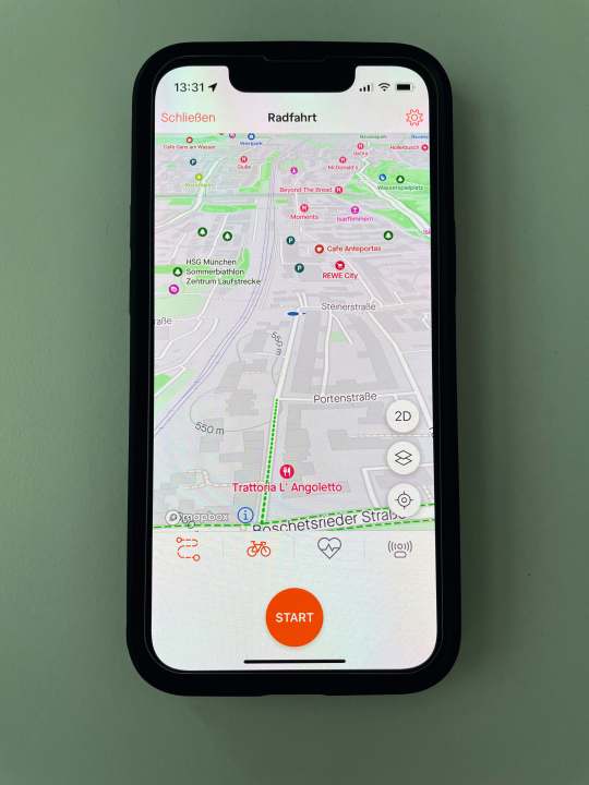 Smartphone plus Strava Premium