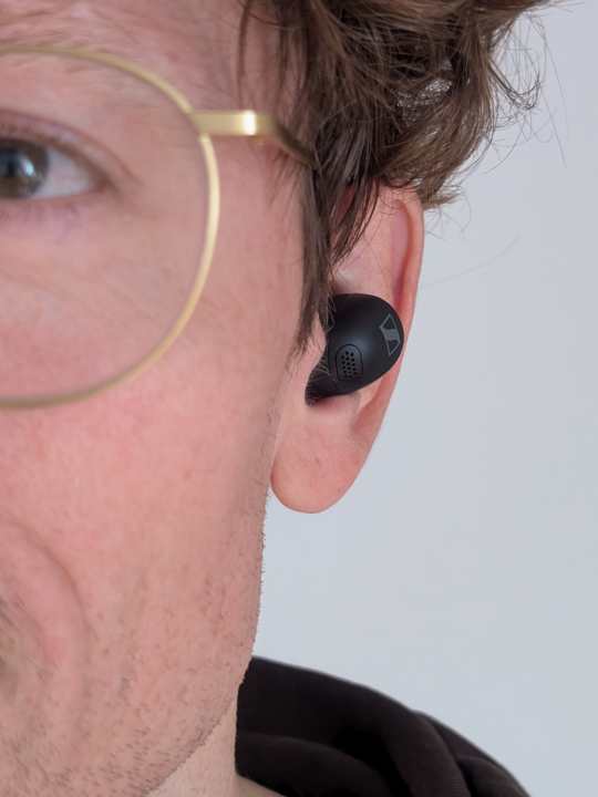 ... than when there is more space in the auricle.