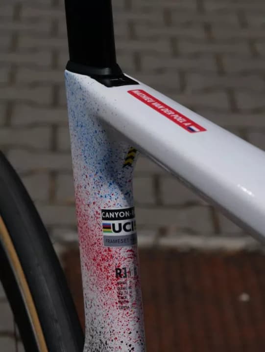 Das Canyon Aeroad von Mathieu van der Poel