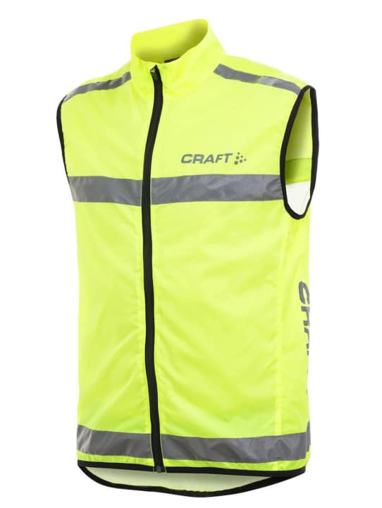 The Visibility Vest Unisex from Craft is reminiscent of classic high-visibility waistcoats