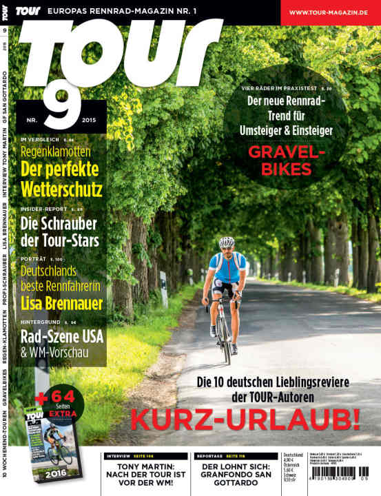   Alle Artikel dieser Ausgabe finden Sie in TOUR 9/2015: Heft bestellen-> TOUR IOS-App-> TOUR Android-App->