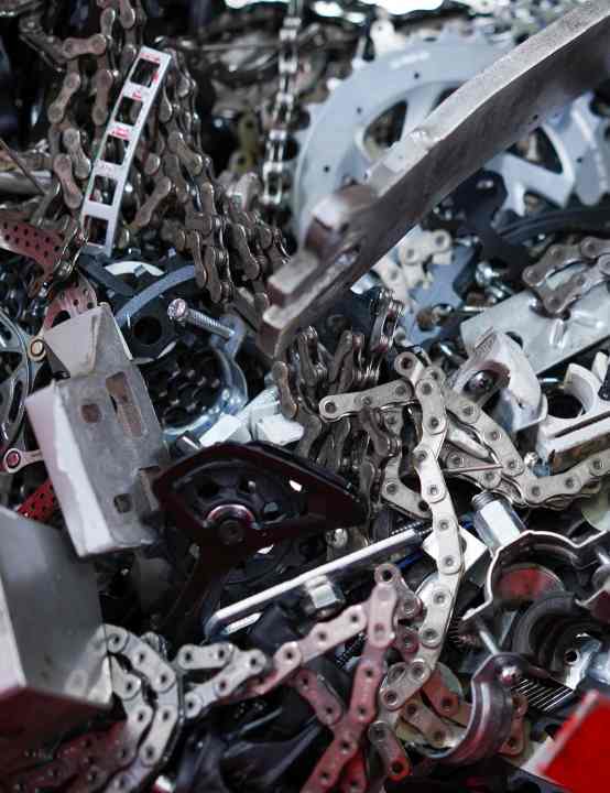   After the test: anything that fails ends up in the scrap bin.