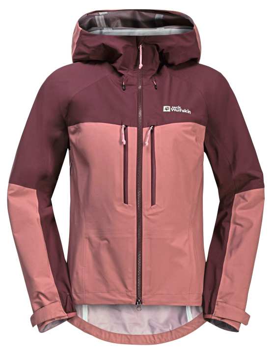 Rainwear: The 3-layer jacket (for men and women) from Jack Wolfskin