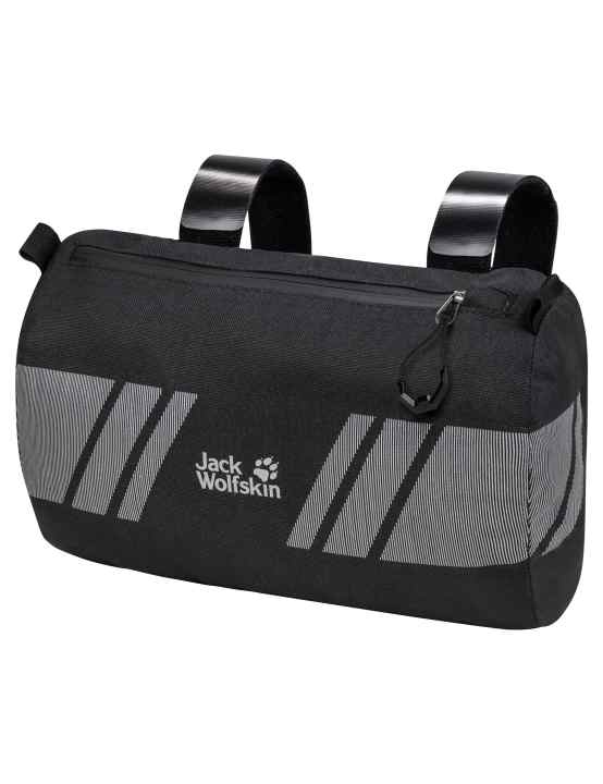 The 4-litre HANDLEBAR BAG 2IN1 handlebar bag can be attached to a wide variety of handlebar designs and effortlessly transforms into a casual hip bag. The construction impresses with waterproof materials and sealed seams for additional weather protection. Weight: 170 g; RRP: € 69.95