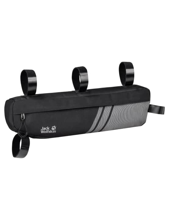 The TAKEOFF BAG (3.5 litres) is attached to the frame underneath the top tube. The aerodynamic design has zips on both sides so that the contents can be accessed with the right or left hand while riding. Weight: 140 g; RRP: € 59.95