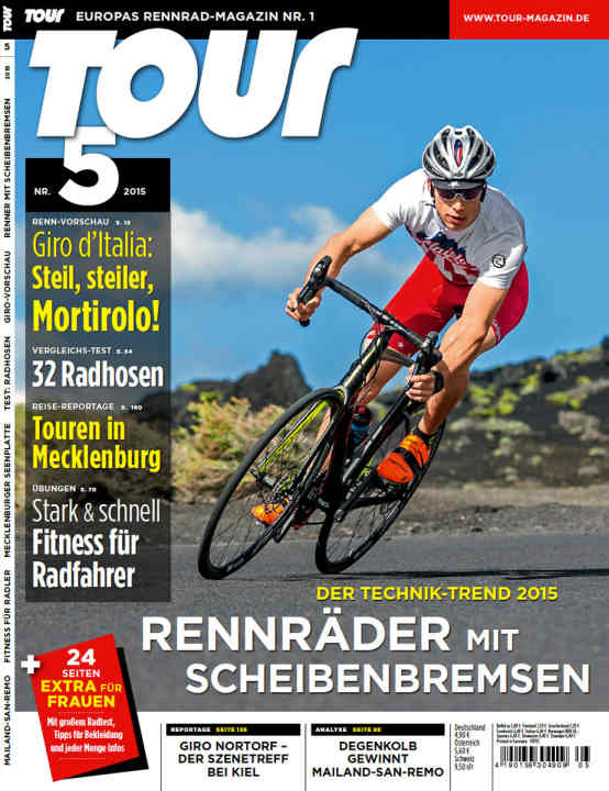   Vous trouverez l'article complet avec des informations sur la géométrie de confort, la manière de trouver le bon cadre et un aperçu de tous les résultats des tests dans TOUR 5/2015 : Commander le magazine-> TOUR IOS-App-> TOUR Android-App->