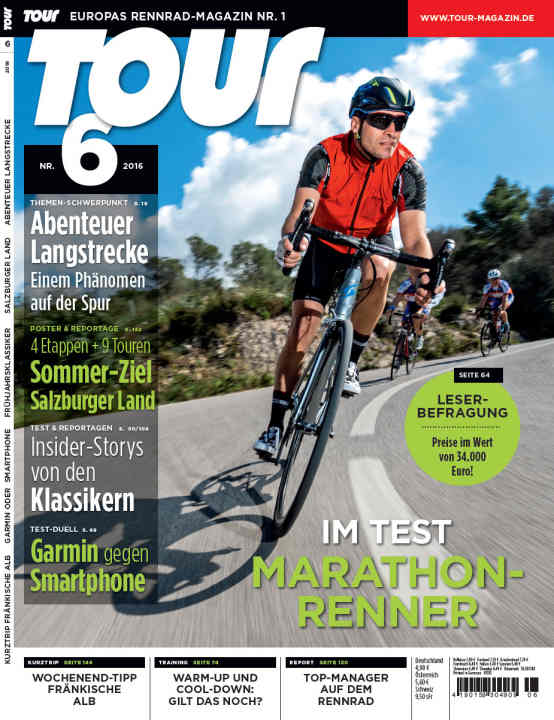 Alle Artikel dieser Ausgabe finden Sie in TOUR 6/2016: Heft bestellen->  TOUR IOS-App-> TOUR Android-App->