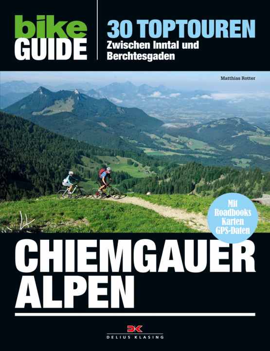   In the BIKE guide "Chiemgau Alps" you will find the 30 most beautiful MTB tours in the region. Delius-Klasing-Verlag, 132 pages, price: 14.90 euros.