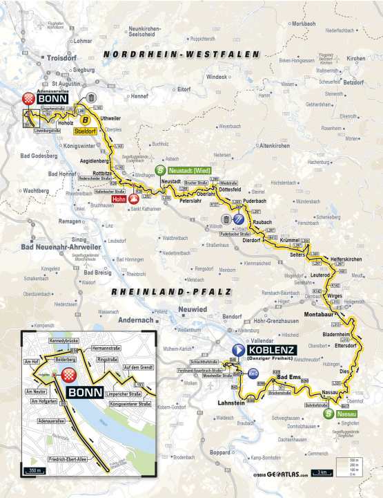 1. Etappe der Deutschland-Tour 2018