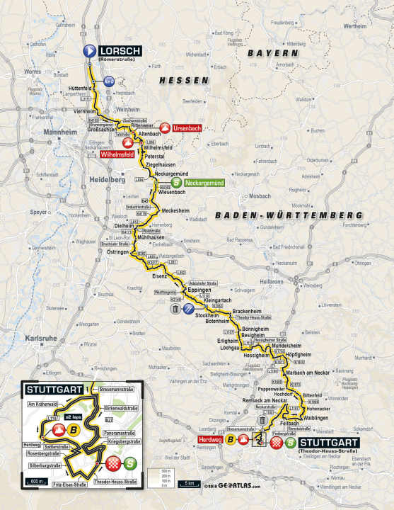 4. Etappe der Deutschland-Tour 2018