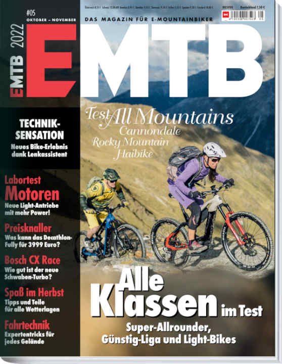 Interesse an Light-E-MTBs? Wir haben die spannendsten Light-Antriebe in Labor und Praxis ausführlich getestet. <a href="https://www.delius-klasing.de/emtb-05-2022-emb-2022-05"  rel="noopener noreferrer">EMTB 5/2022 jetzt lesen! </a>