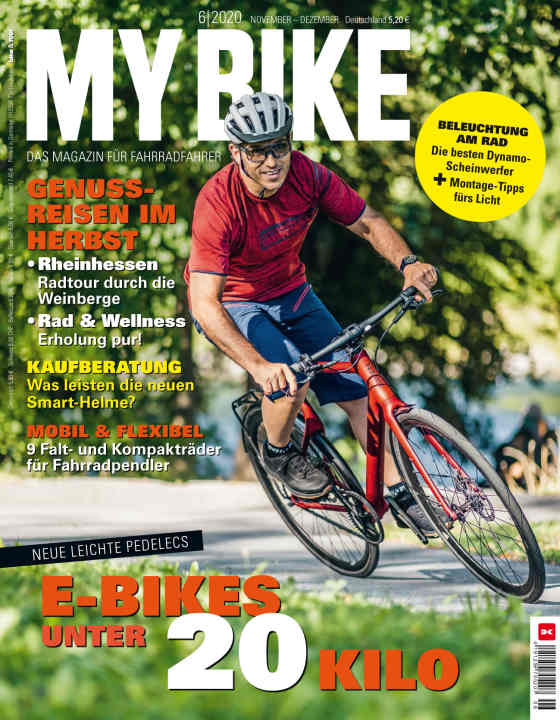 The detailed travel report on the cycle tour along the Göta Canal and many other tour tips was published in MYBIKE issue 6/2020.