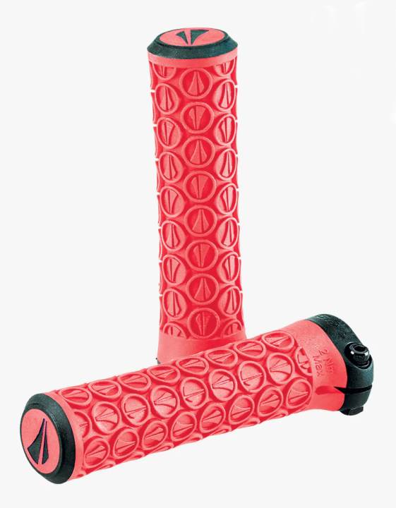 The conical shape of the SDG Slater JR grips puts children's hands in the perfect position for trail descents.