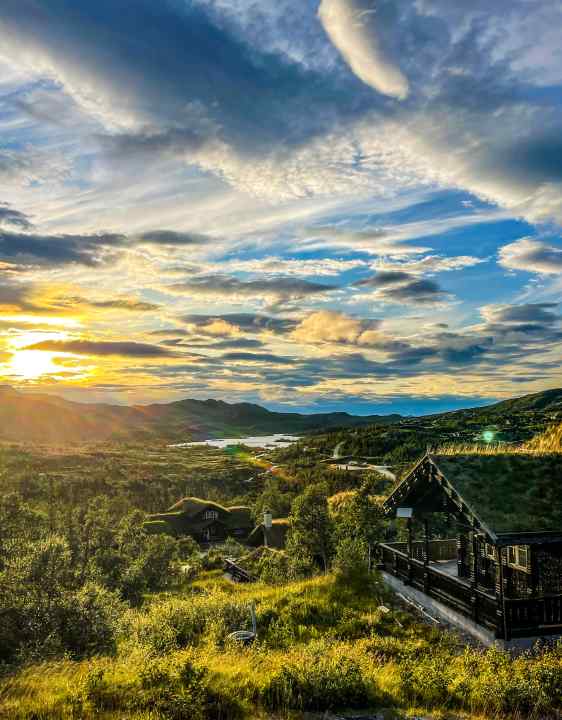 During the "White Nights" in June, the sun only sets for a few hours, even at the height of Oslo.