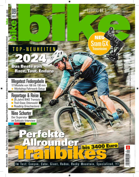 BIKE Magazine is "Made in Germany".