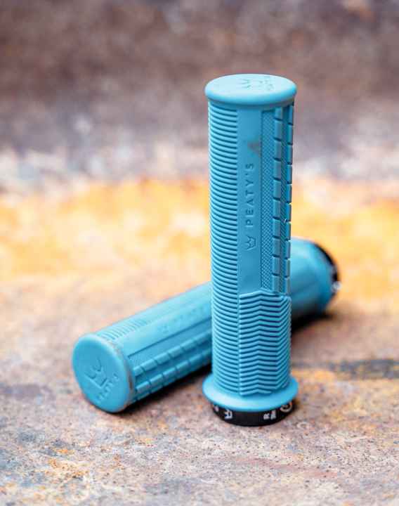 Super grip and high cushioning, but the finger grooves were a little too coarse for us