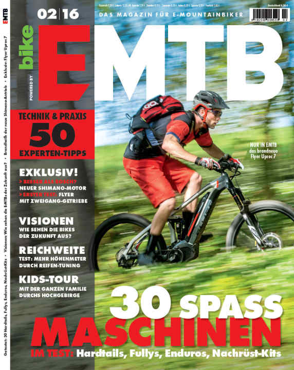 You can read this article or the entire EMTB 2/2016 issue in the EMTB app (<a href="https://itunes.apple.com/de/app/emtb-das-magazin-fur-e-mountainbiker/id1079396102?mt=8" target="_blank" rel="noopener noreferrer nofollow">iTunes</a> and <a href="https://play.google.com/store/apps/details?id=de.delius_klasing.emtb" target="_blank" rel="noopener noreferrer nofollow">Google Play</a> ) or order the issue in the <a href="http://www.delius-klasing.de/zeitschriften/EMTB.215962.html" target="_blank" rel="noopener noreferrer">DK-Shop</a> .