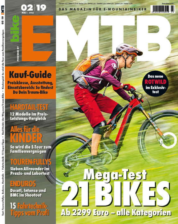   Diesen Artikel bzw. die gesamte Ausgabe EMTB 2/2019 können Sie in der EMTB App (<a href="https://itunes.apple.com/de/app/emtb-das-magazin-fur-e-mountainbiker/id1079396102?mt=8" target="_blank" rel="noopener noreferrer nofollow">iTunes</a>  und <a href="https://play.google.com/store/apps/details?id=de.delius_klasing.emtb" target="_blank" rel="noopener noreferrer nofollow">Google Play</a> ) lesen oder die Ausgabe im <a href="https://www.delius-klasing.de/emtb-02-2019-emb-2019-02" target="_blank" rel="noopener noreferrer">DK-Shop nachbestellen</a> .