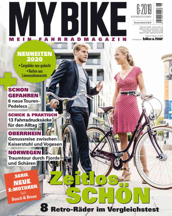 The travel report "Freiluftleben" was published in MYBIKE issue 6/2019.