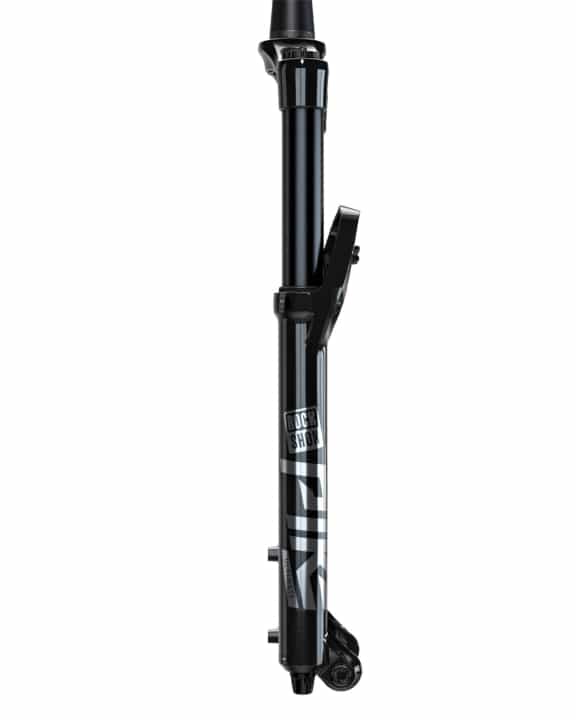   The Rockshox Pike Ultimate pictured here costs 979 euros, while the Select version costs 759 euros. The fork is available in black, gloss black and silver.