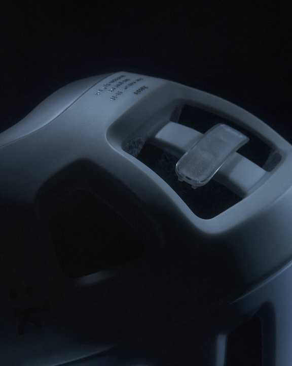 The rear reflector is new and standard on the helmet.