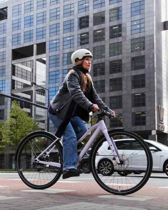 Singlespeed: One gear is perfect for (flat) roads in the city. The Mahle motor in the rear wheel hub provides the thrust.