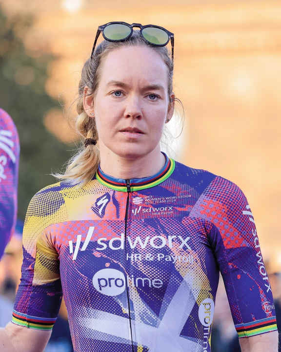 Dutch rider Anna van der Breggen has been back in the saddle regularly since the beginning of the year.