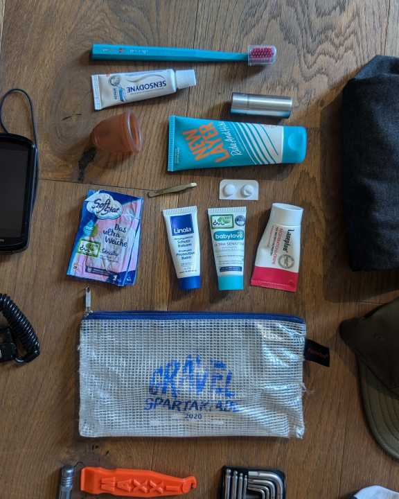 Flatlay hygiène
