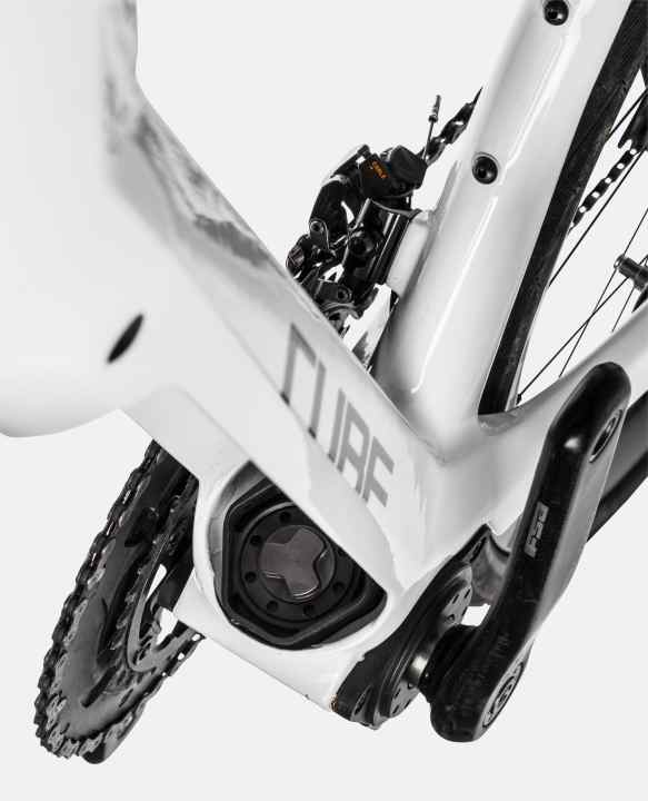   E-road bike Cube Agree Hybrid C:62: The motor offers three support levels.