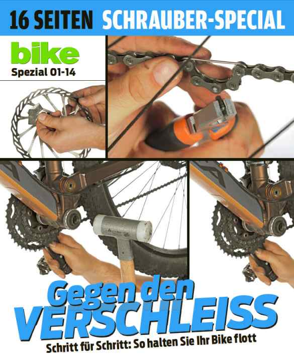   16 pages of tips to combat wear and tear on your bike: The BIKE Wrench Special 2014