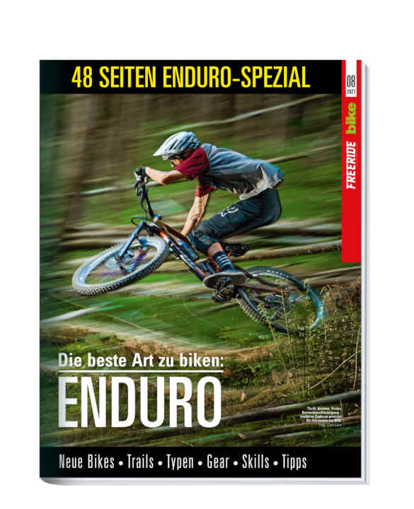 48 Seiten extra: Das Enduro-Spezial in BIKE 8/2021