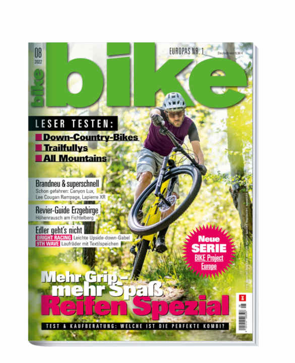 BIKE 08/2022 - read it now! Order the printed <a href="https://shop.delius-klasing.de/bike-08-2022-p-BIK-2022-08/" target="_blank" rel="noopener noreferrer">BIKE magazine directly to your home</a> or read the digital edition in the BIKE app for <a href="https://apps.apple.com/at/app/delius-klasing-kiosk/id1588235359" target="_blank" rel="noopener noreferrer nofollow">iOS</a> or <a href="https://play.google.com/store/apps/details?id=delius.klasing.android" target="_blank" rel="noopener noreferrer nofollow">Android</a> . Experience the <a href="https://shop.delius-klasing.de/zeitschriften/radsport/bike/?selected_product=KP0005831p" target="_blank" rel="noopener noreferrer">BIKE subscription</a> at a particularly favourable and convenient price.