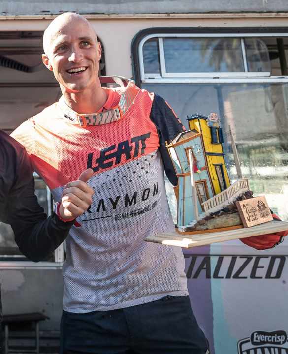 Siegesfeier beim Red Bull Valparaiso Cerro Abajo in Chile (Feb. 2022).