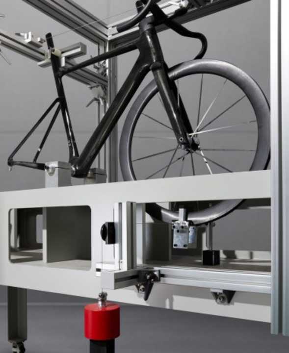 Giant stiffness test rig: Striking resemblance to TOUR
