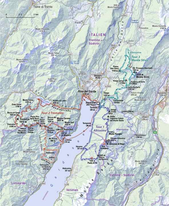 Lake Garda classics, reinterpreted for the EMTB: The 3 royal tours to Altissimo, Tremalzo and Stivo