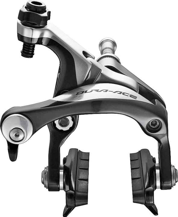 Rim brake: Mature and fully developed classic. Advantages: low weight, easy to maintain. Disadvantage compared to disc brakes: poorer braking characteristics in wet conditions. Cables and brake pads are more important for performance than group membership. If the cables run round many bends, the operating forces increase. Cables are also subject to the effects of the weather, which can impair their function over time. Many optimisation options with pads specially adapted to specific rims.