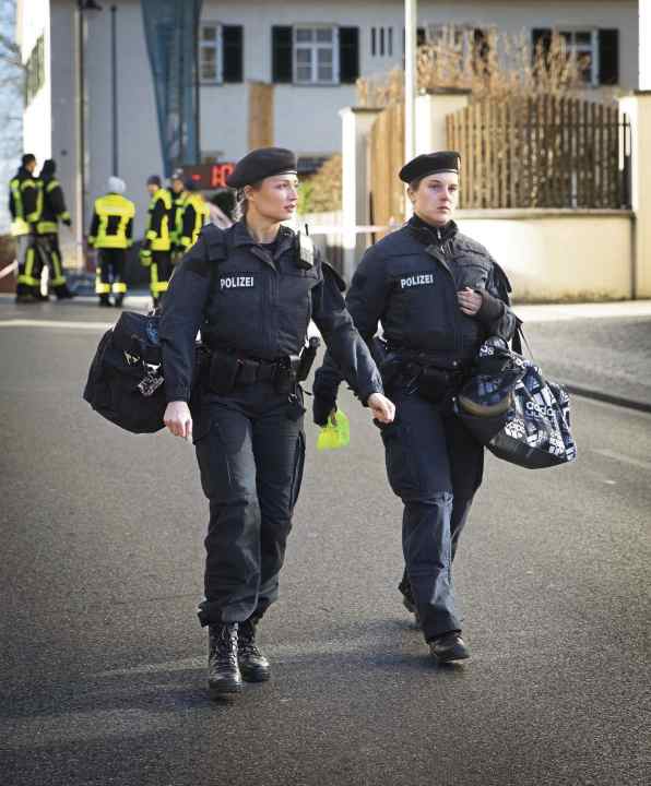 Gute Übung - Der Polizei-Nachwuchs sammelt Erfahrungen