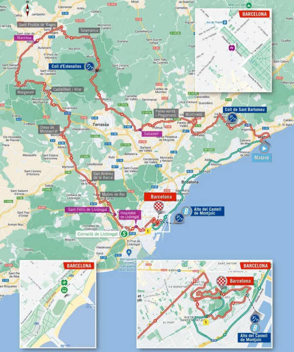 La vue cartographique de la 2e étape
