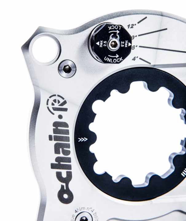 The Ochain R Spider has four angle settings that can now be adjusted externally.