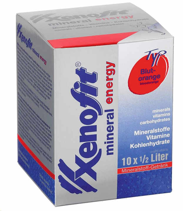 In flüssiger Form lassen sich Mineralstoffe besonders leicht aufnehmen. Mit dem Getränkepulver Xenofit Mineral Energy können sich Biker ein Sportgetränk fürs Indoor-Training anmischen.