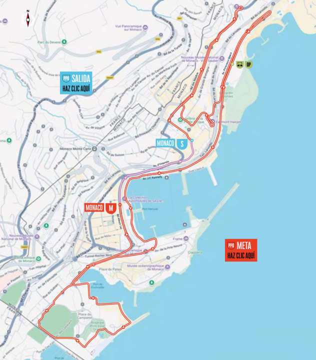Die Strecke der 1. Etappe der Vuelta a España 2026