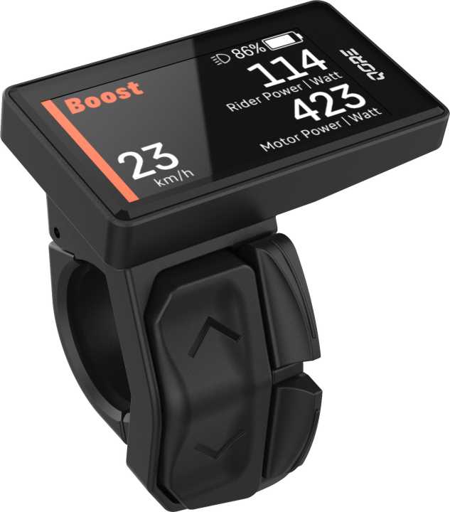 The "Control Allround" display/operator combination is positioned directly on the left handle.