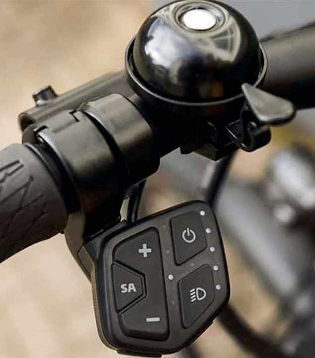 Alles im Griff: das komfortabel effiziente Bedienpanel des Giant SyncDrive Pro2.