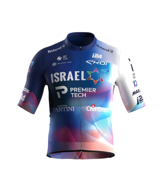 Das neue Trikot von Israel-Premier Tech für 2023