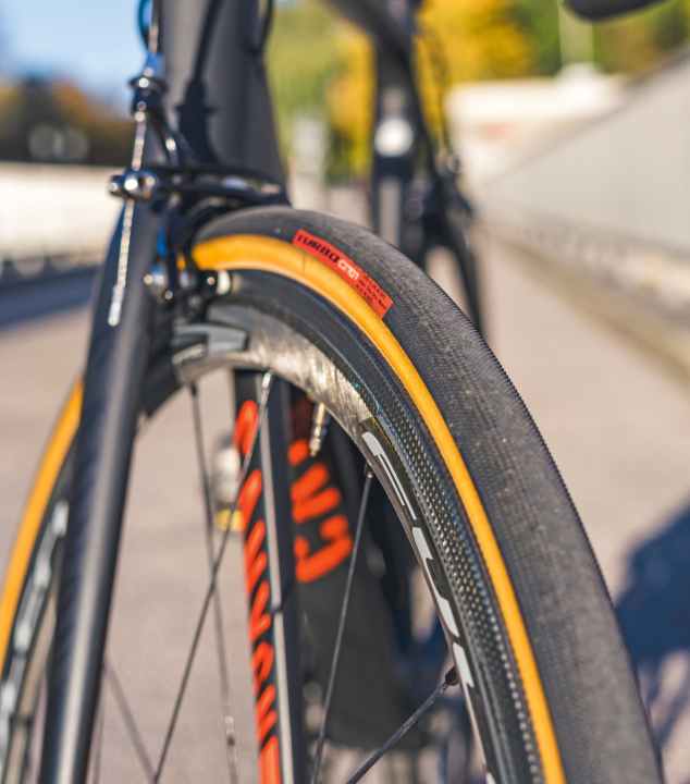 „In love“ mit dem Turbo-Cotton-Reifen von Specialized.