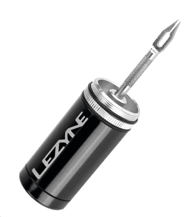 For all tubeless fans: Use this to stuff the rubber sausages into the tyre hole. The sausages are hidden in the casing.