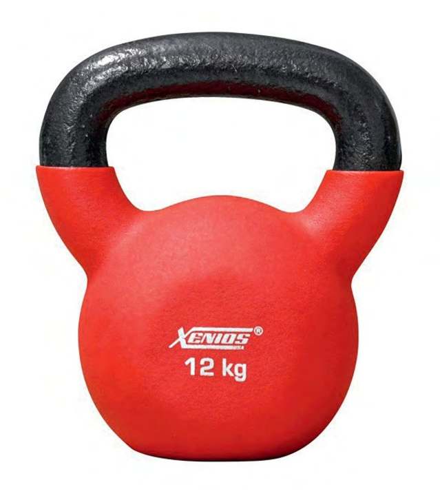 Die Kettlebell sollte bei den Fitnessgeräten nicht fehlen. Vorteil: Sie lässt sich platzsparend verstauen. 