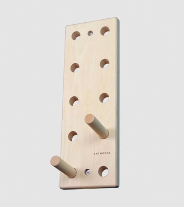 Krafttraining Spaß gemacht, das klappt mit dem Pegboard von Antworks.